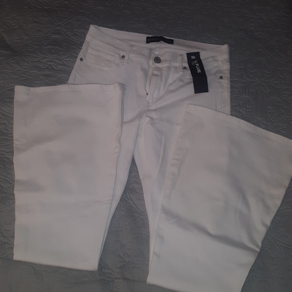 Express Long Bell Flare Jeans